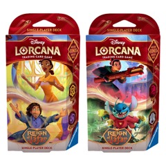 Disney Lorcana: Reign of Jafar Starter Deck - Set of Two